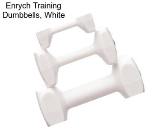 Enrych Training Dumbbells, White