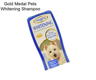 Gold Medal Pets Whitening Shampoo