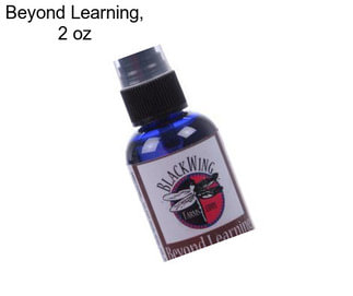 Beyond Learning, 2 oz