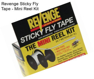 Revenge Sticky Fly Tape - Mini Reel Kit