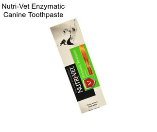 Nutri-Vet Enzymatic Canine Toothpaste