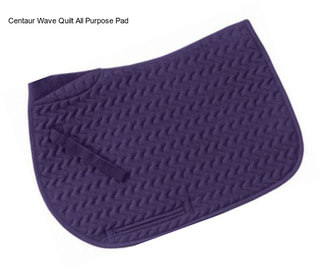 Centaur Wave Quilt All Purpose Pad