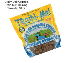 Crazy Dog Organic Train-Me! Training Rewards, 16 oz