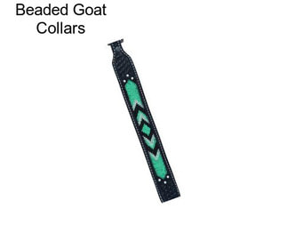 Beaded Goat Collars