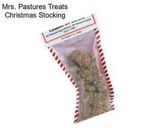 Mrs. Pastures Treats Christmas Stocking