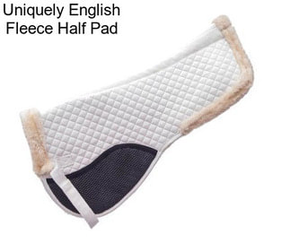 Uniquely English Fleece Half Pad