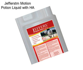 Jefferstm Motion Potion Liquid with HA