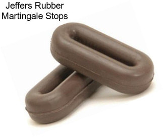 Jeffers Rubber Martingale Stops