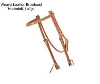 WeaverLeather Browband Headstall, Latigo