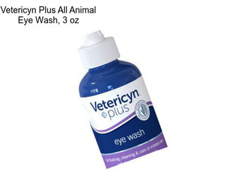 Vetericyn Plus All Animal Eye Wash, 3 oz