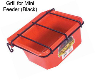 Grill for Mini Feeder (Black)