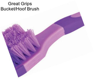 Great Grips Bucket/Hoof Brush