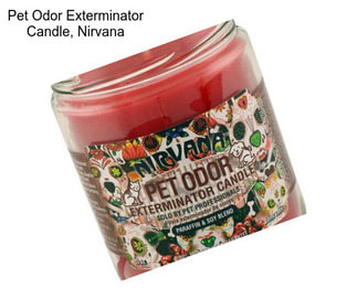 Pet Odor Exterminator Candle, Nirvana