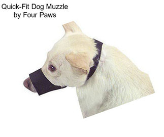 Quick-Fit Dog Muzzle by Four Paws