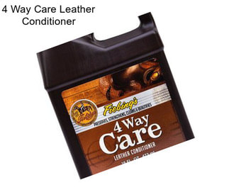 4 Way Care Leather Conditioner