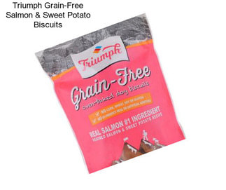Triumph Grain-Free Salmon & Sweet Potato Biscuits