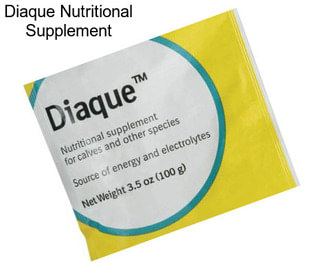 Diaque Nutritional Supplement