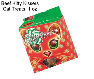Beef Kitty Kissers Cat Treats, 1 oz