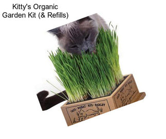 Kitty\'s Organic Garden Kit (& Refills)