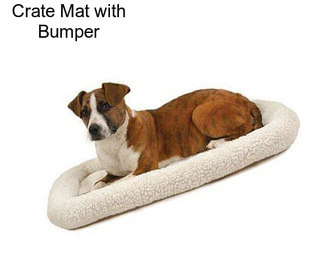 Crate Mat with Bumper