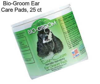 Bio-Groom Ear Care Pads, 25 ct