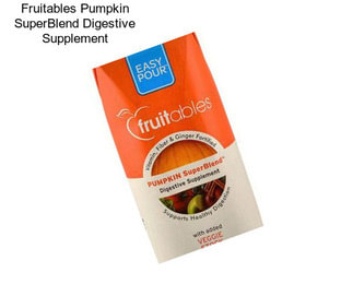 Fruitables Pumpkin SuperBlend Digestive Supplement