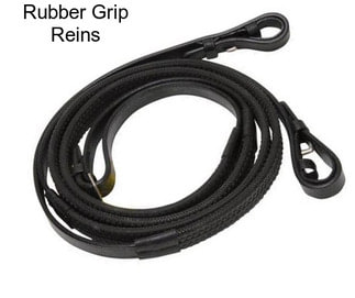 Rubber Grip Reins