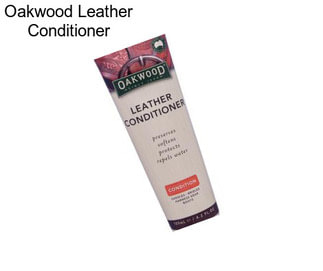 Oakwood Leather Conditioner