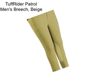 TuffRider Patrol Men\'s Breech, Beige