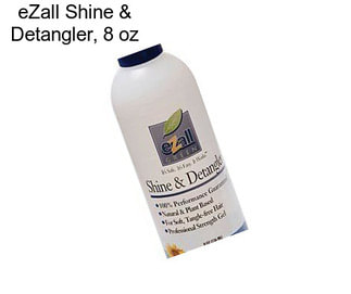 EZall Shine & Detangler, 8 oz
