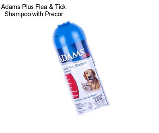 Adams Plus Flea & Tick Shampoo with Precor