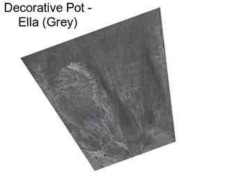 Decorative Pot - Ella (Grey)