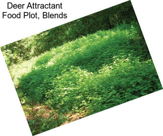 Deer Attractant Food Plot, Blends