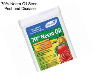 70% Neem Oil Seed, Pest and Disease