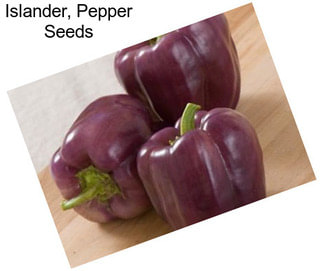 Islander, Pepper Seeds