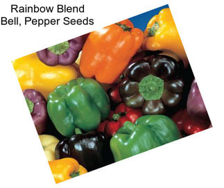 Rainbow Blend Bell, Pepper Seeds