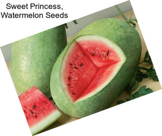 Sweet Princess, Watermelon Seeds