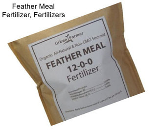 Feather Meal Fertilizer, Fertilizers