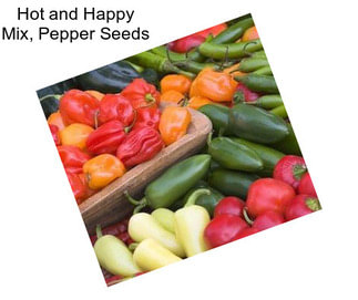 Hot and Happy Mix, Pepper Seeds