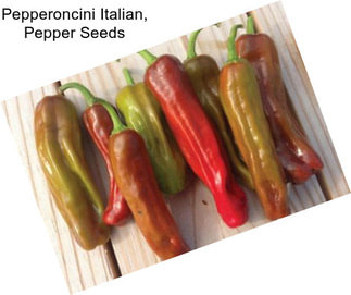 Pepperoncini Italian, Pepper Seeds