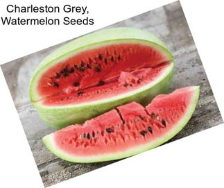 Charleston Grey, Watermelon Seeds