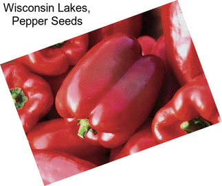 Wisconsin Lakes, Pepper Seeds