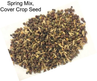 Spring Mix, Cover Crop Seed