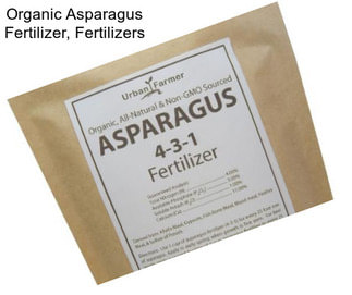Organic Asparagus Fertilizer, Fertilizers