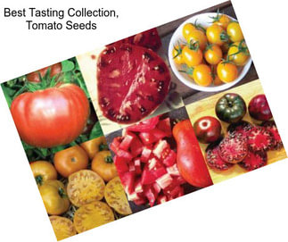 Best Tasting Collection, Tomato Seeds