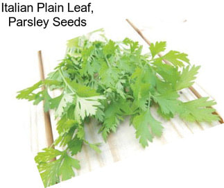 Italian Plain Leaf, Parsley Seeds