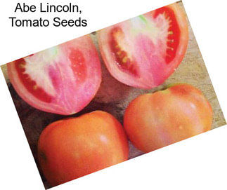 Abe Lincoln, Tomato Seeds