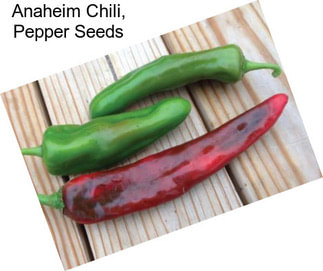 Anaheim Chili, Pepper Seeds