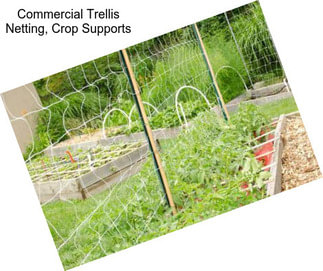 Commercial Trellis Netting, Crop Supports