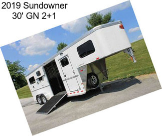 2019 Sundowner 30\' GN 2+1